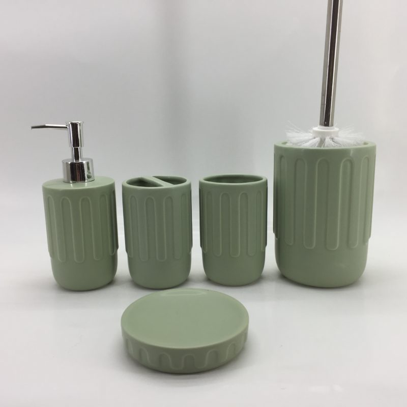 Wholesale Minimalist Style Dolomite Bathroom Accessory Set