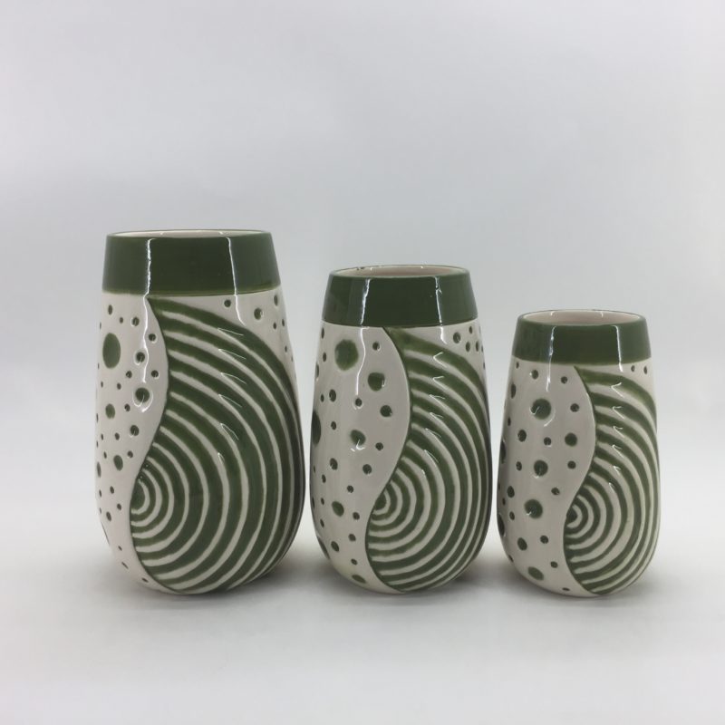 Wholesale Nordic Ceramic Pottery Flower Vase for Garden