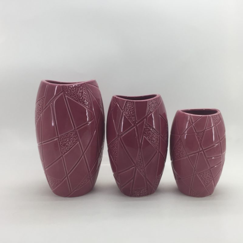 Cheap Vintage Ceramic Flower Vase Set of 2