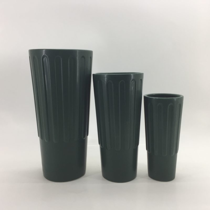 Outdoor & Indoor Tall Modern Ceramic Flower Vase Set